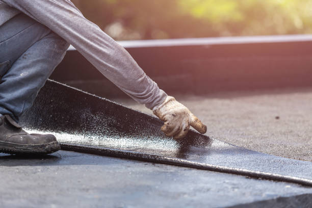 Professional Interior Drainage System technician working in Auburndale, WI